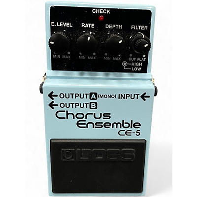 Used BOSS CE5 Chorus Ensemble Effect Pedal