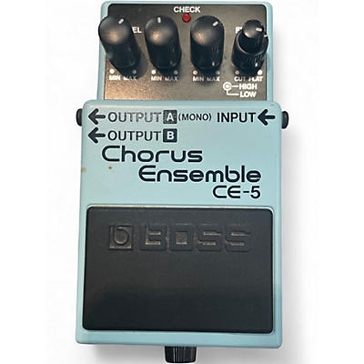 Used BOSS CE5 Chorus Ensemble Effect Pedal