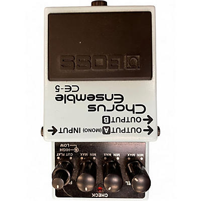 Used BOSS CE5 Chorus Ensemble Effect Pedal