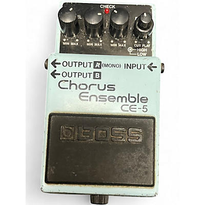 Used BOSS CE5 Chorus Ensemble Effect Pedal