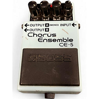 Used BOSS CE5 Chorus Ensemble Effect Pedal