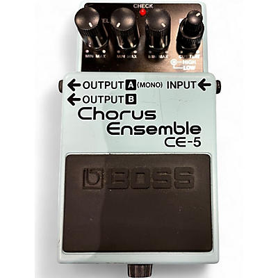 Used BOSS CE5 Chorus Ensemble Effect Pedal