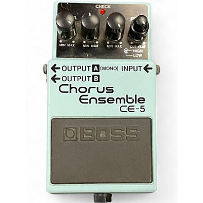 Used BOSS CE5 Chorus Ensemble Effect Pedal