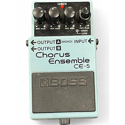 Used BOSS CE5 Chorus Ensemble Effect Pedal