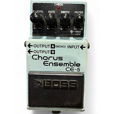 Used BOSS CE5 Chorus Ensemble Effect Pedal