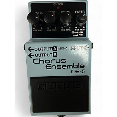 Used BOSS CE5 Chorus Ensemble Effect Pedal