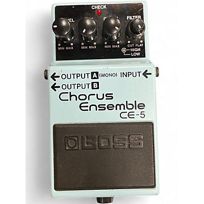 Used BOSS CE5 Chorus Ensemble Effect Pedal