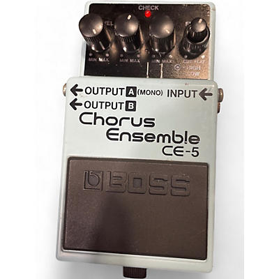 Used BOSS CE5 Chorus Ensemble Effect Pedal