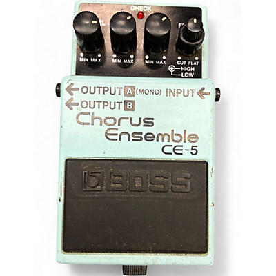 Used BOSS CE5 Chorus Ensemble Effect Pedal