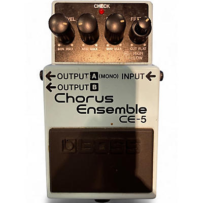 Used BOSS CE5 Chorus Ensemble Effect Pedal
