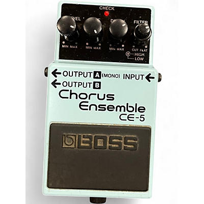 Used BOSS CE5 Chorus Ensemble Effect Pedal
