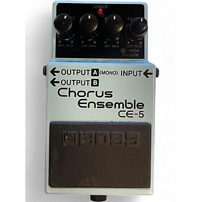 Used BOSS CE5 Chorus Ensemble Effect Pedal