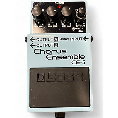 Used BOSS CE5 Chorus Ensemble Effect Pedal