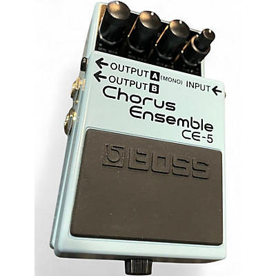 Used BOSS CE5 Chorus Ensemble Effect Pedal