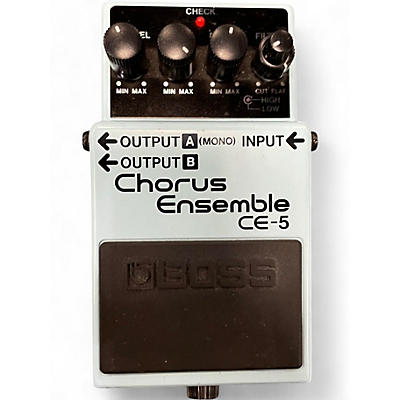 Used BOSS CE5 Chorus Ensemble Effect Pedal