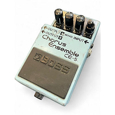 Used BOSS CE5 Chorus Ensemble Effect Pedal