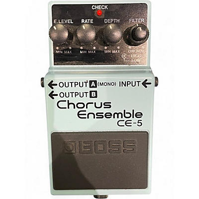 Used BOSS CE5 Chorus Ensemble Effect Pedal