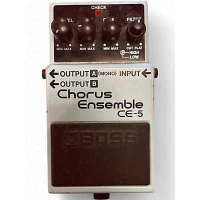 Used BOSS CE5 Chorus Ensemble Effect Pedal