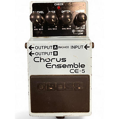 Used BOSS CE5 Chorus Ensemble Effect Pedal