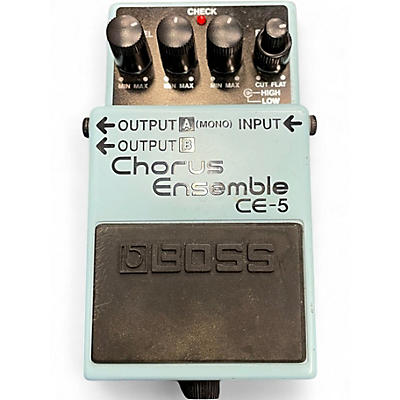 Used BOSS CE5 Chorus Ensemble Effect Pedal