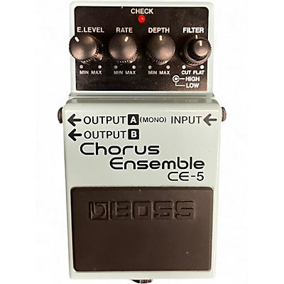 Used BOSS CE5 Chorus Ensemble Effect Pedal
