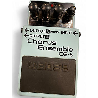 Used BOSS CE5 Chorus Ensemble Effect Pedal