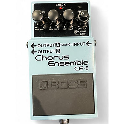 Used BOSS CE5 Chorus Ensemble Effect Pedal