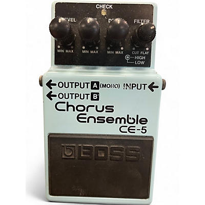 Used BOSS CE5 Chorus Ensemble Effect Pedal