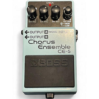 Used BOSS CE5 Chorus Ensemble Effect Pedal