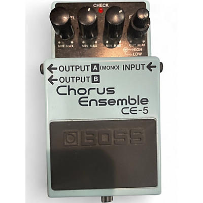 Used BOSS CE5 Chorus Ensemble Effect Pedal