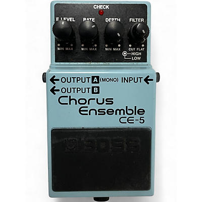 Used BOSS CE5 Chorus Ensemble Effect Pedal