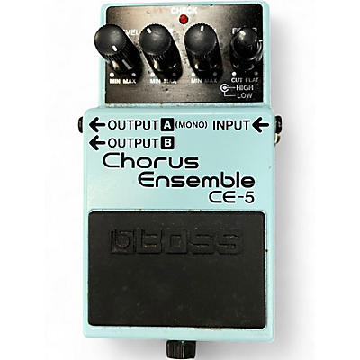 Used BOSS CE5 Chorus Ensemble Effect Pedal