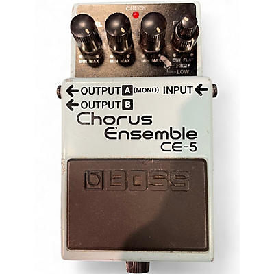 Used BOSS CE5 Chorus Ensemble Effect Pedal