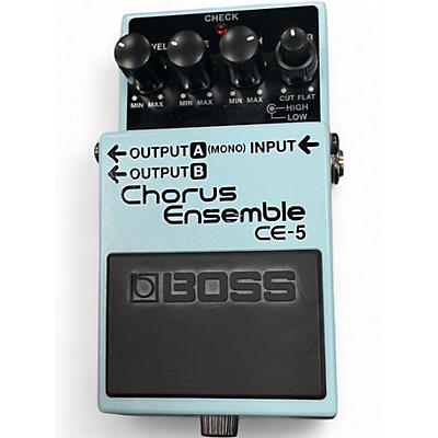 Used BOSS CE5 Chorus Ensemble Effect Pedal