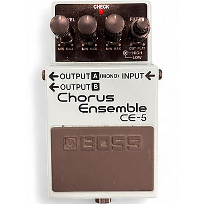 Used BOSS CE5 Chorus Ensemble Effect Pedal