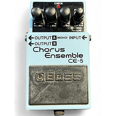 Used BOSS CE5 Chorus Ensemble Effect Pedal