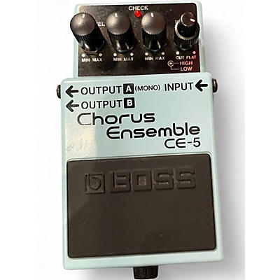 Used BOSS CE5 Chorus Ensemble Effect Pedal