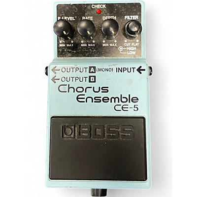 Used BOSS CE5 Chorus Ensemble Effect Pedal