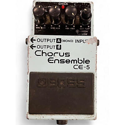 Used BOSS CE5 Chorus Ensemble Effect Pedal