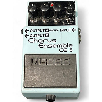 Used BOSS CE5 Chorus Ensemble Effect Pedal