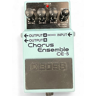 Used BOSS CE5 Chorus Ensemble Effect Pedal