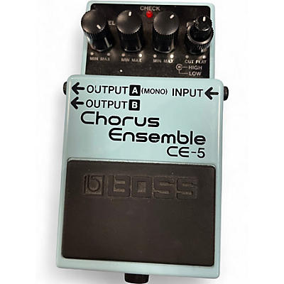 Used BOSS CE5 Chorus Ensemble Effect Pedal