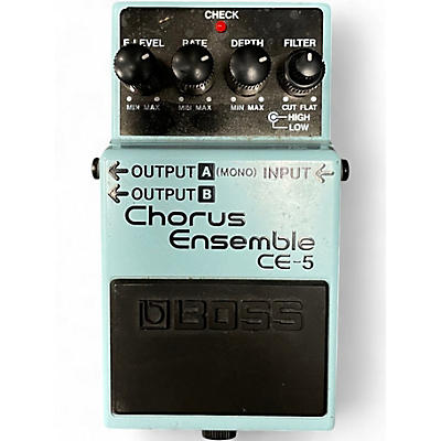 Used BOSS CE5 Chorus Ensemble Effect Pedal
