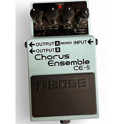 Used BOSS CE5 Chorus Ensemble Effect Pedal