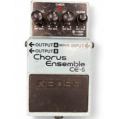 Used BOSS CE5 Chorus Ensemble Effect Pedal