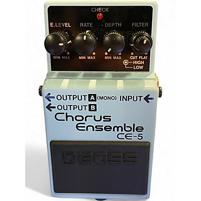 Used BOSS CE5 Chorus Ensemble Effect Pedal