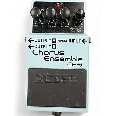 Used BOSS CE5 Chorus Ensemble Effect Pedal