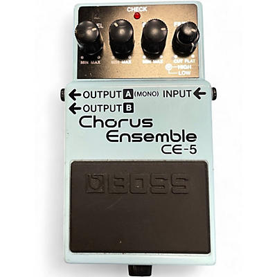Used BOSS CE5 Chorus Ensemble Effect Pedal