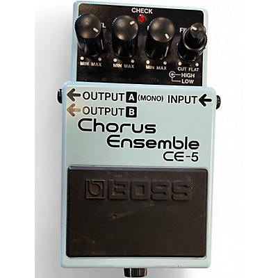 Used BOSS CE5 Chorus Ensemble Effect Pedal