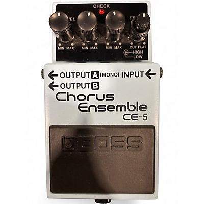 Used BOSS CE5 Chorus Ensemble Effect Pedal